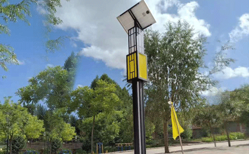 左贡智慧路灯安装